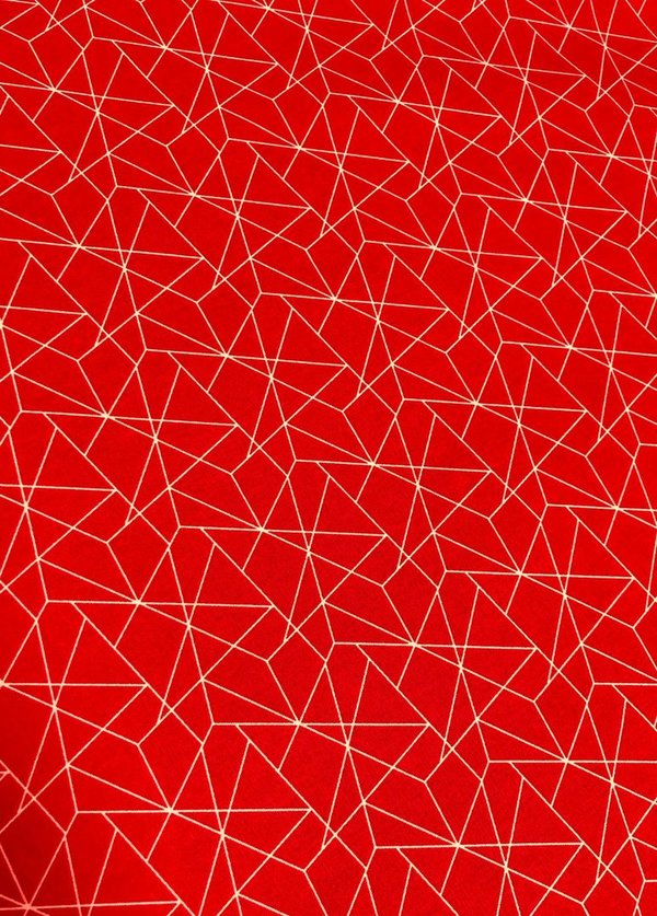 Baumwolle Linien Rot-Weiß 12,-€/ Meter