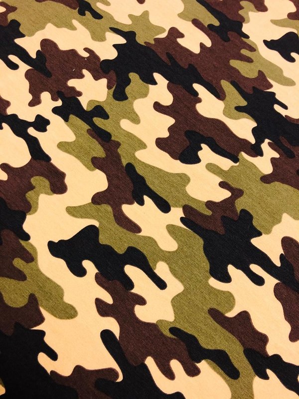 Sweat gemustert Camounflage 15,-€/ Meter